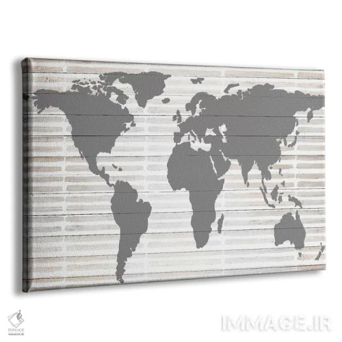 تابلو جهان خاکستری اثر آنا کوآچ - نمای پرسپکتیو محصول