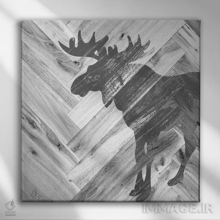 تابلو طبیعت عالی اثر آنا کوآچ - نمای روبهرو روی دیوار