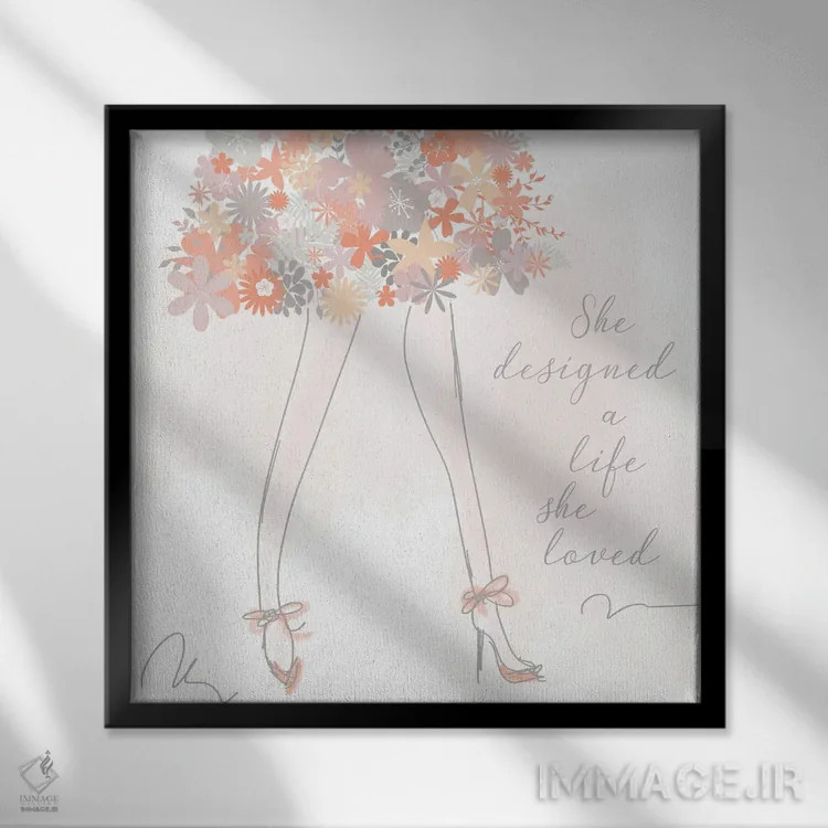 تابلو او زندگیای ساخت که دوستش داشت اثر آنا کوآچ - نمای قابدار مشکی