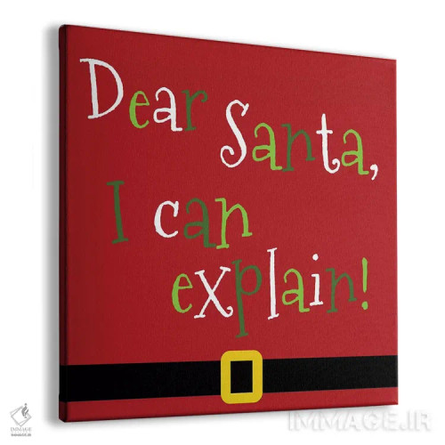 تابلو سانتا عزیز، میتوانم توضیح بدهم اثر آنا کوآچ - نمای پرسپکتیو محصول