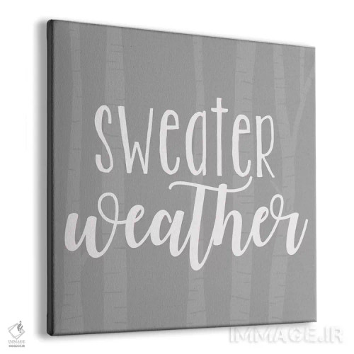 تابلو هوای ژاکت پوشیدن اثر آنا کوآچ - نمای پرسپکتیو محصول