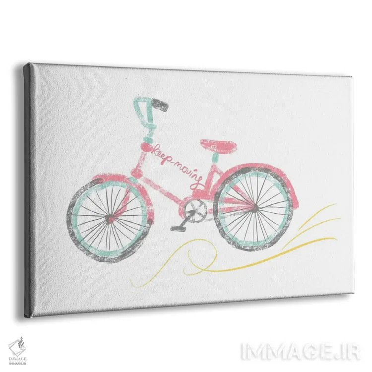 تابلو ادامه بده اثر آنا کوآچ - نمای پرسپکتیو محصول