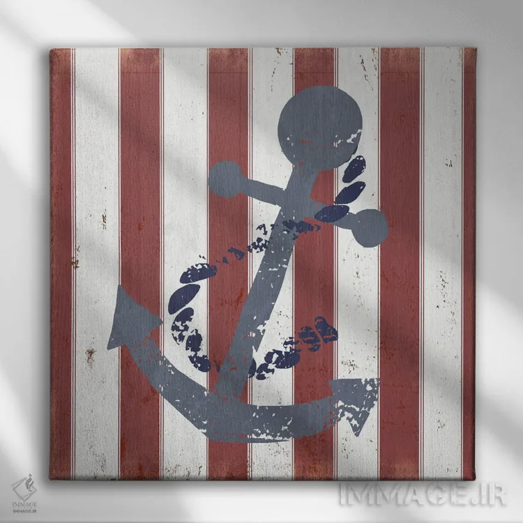 تابلو ساحل آمریکایی سوم اثر آنا کوآچ - نمای روبهرو روی دیوار