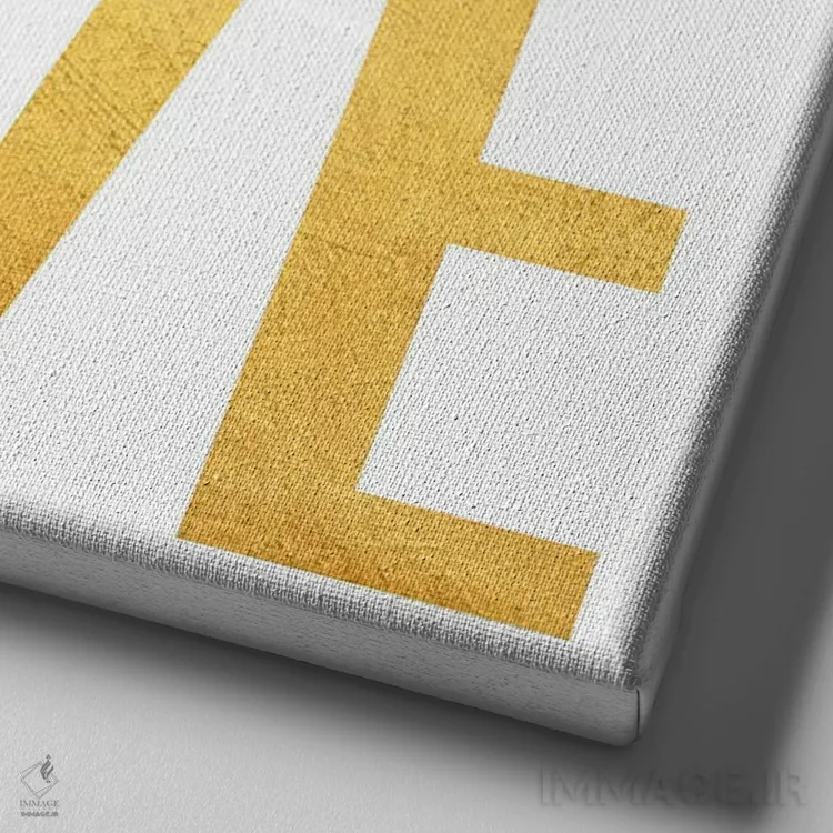 تابلو غار دخترانه (محیط مخصوص دخترها) اثر آنا کوآچ - نمای نزدیک بافت بوم