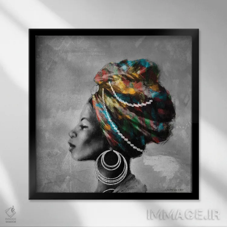 تابلو نماد افتخار (شماره ۲) اثر ای. آنتونی اورم - نمای قابدار مشکی