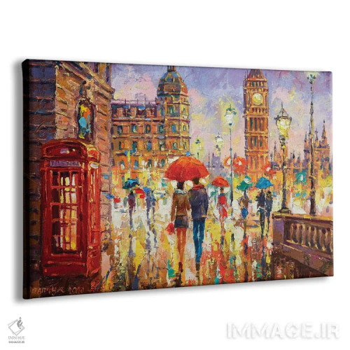 تابلو لندن (شماره ۴) اثر آندره اوستاپچوک - نمای پرسپکتیو محصول