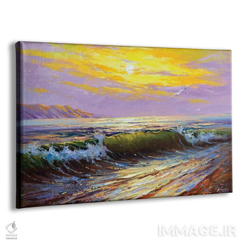 تابلو منظرهٔ دریا (شماره ۱) اثر آندره اوستاپچوک - نمای پرسپکتیو محصول