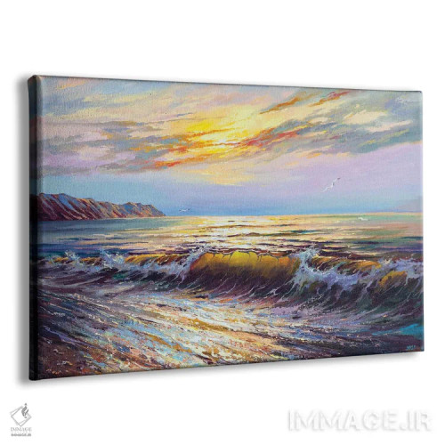 تابلو منظرهٔ دریا (شماره ۸) اثر آندره اوستاپچوک - نمای پرسپکتیو محصول