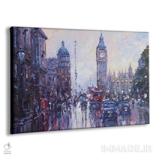 تابلو لندن (شماره ۱) اثر آندره اوستاپچوک - نمای پرسپکتیو محصول