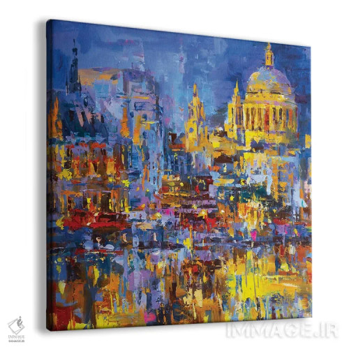 تابلو لندن عصرگاهی اثر آندره اوستاپچوک - نمای پرسپکتیو محصول