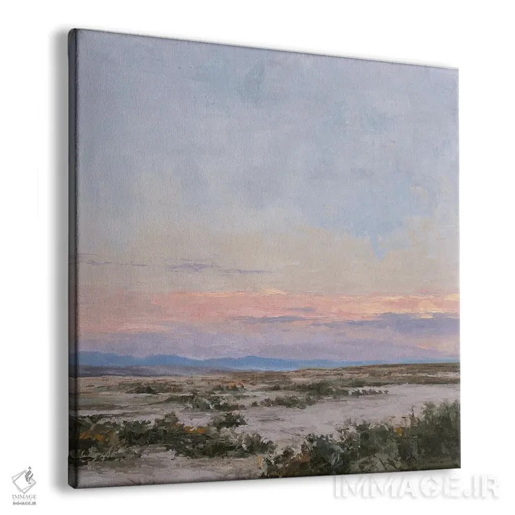 تابلو شامگاه خشک اثر الکس اودنورالوف - نمای پرسپکتیو محصول