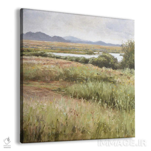 تابلو دریاچه استنلی (شماره ۲) اثر الکس اودنورالوف - نمای پرسپکتیو محصول