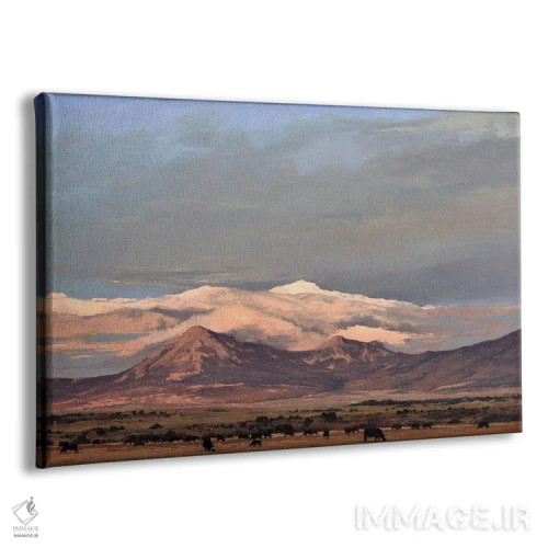 تابلو شامگاه لا وتا (نام محل) اثر الکس اودنورالوف - نمای پرسپکتیو محصول