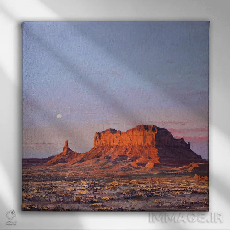 تابلو گرگومیش سونورا اثر الکس اودنورالوف - نمای روبهرو روی دیوار