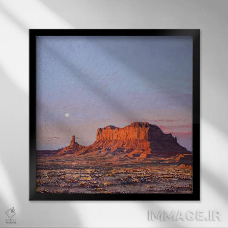 تابلو گرگومیش سونورا اثر الکس اودنورالوف - نمای قابدار مشکی