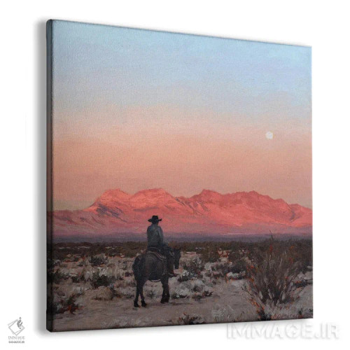 تابلو پوبهراه (سرگردان) اثر الکس اودنورالوف - نمای پرسپکتیو محصول