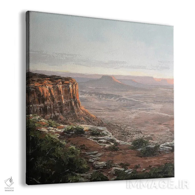 تابلو آخرین نور اثر الکس اودنورالوف - نمای پرسپکتیو محصول