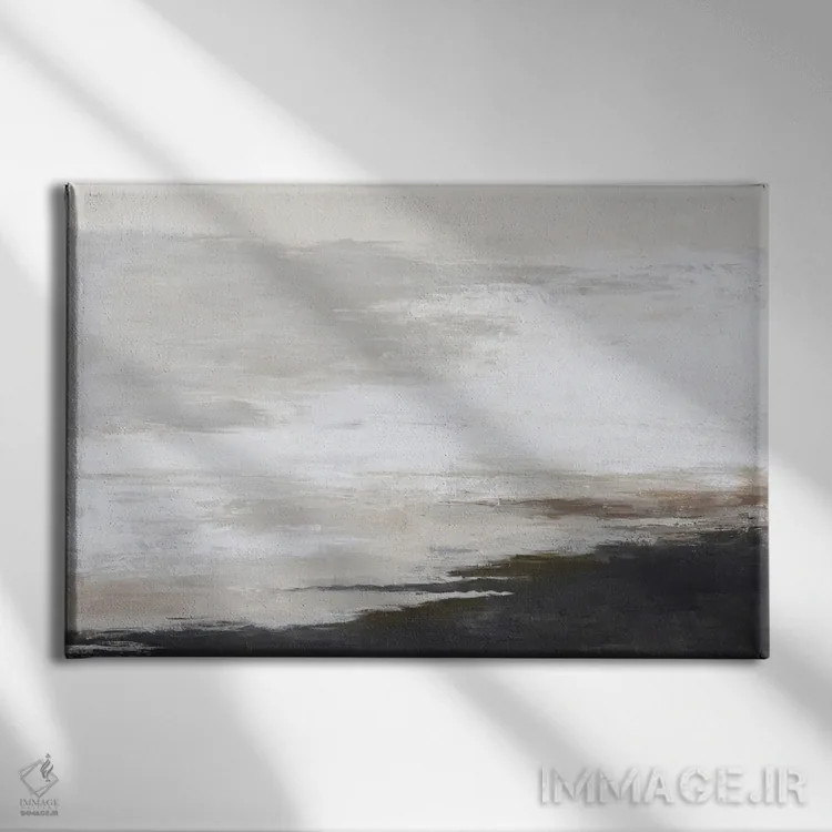 تابلو نمک و هوا اثر الکس اودنورالوف - نمای روبهرو روی دیوار