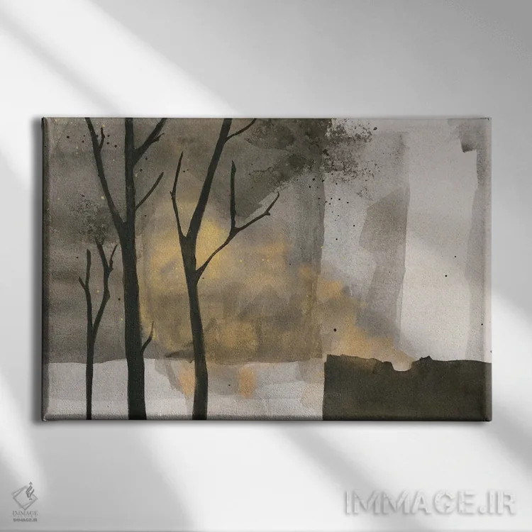 تابلو خواب طلایی اثر آنا اوز - نمای روبهرو روی دیوار