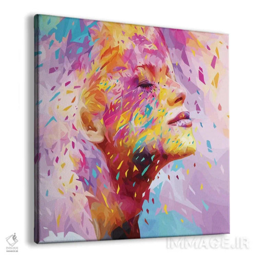 تابلو زرد وحشی اثر آلساندرو پوتاسو - نمای پرسپکتیو محصول