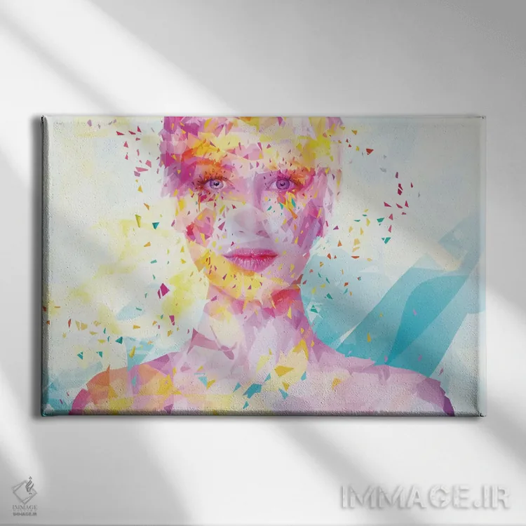 تابلو فیروزهای اثر آلساندرو پوتاسو - نمای روبهرو روی دیوار