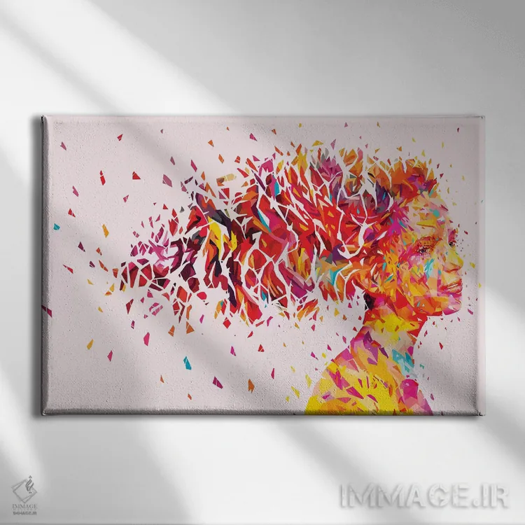 تابلو باد اثر آلساندرو پوتاسو - نمای روبهرو روی دیوار