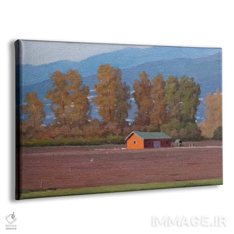 تابلو صبح آرام اثر آندری پینگاچف - نمای پرسپکتیو محصول