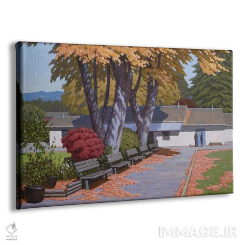 تابلو پاییز اثر آندری پینگاچف - نمای پرسپکتیو محصول