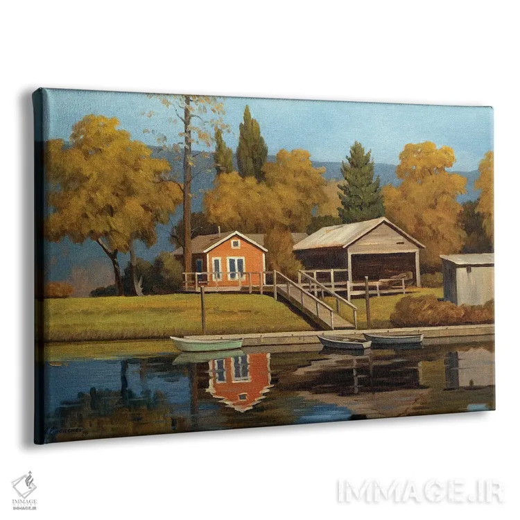 تابلو پاییز در کوهستان اثر آندری پینگاچف - نمای پرسپکتیو محصول