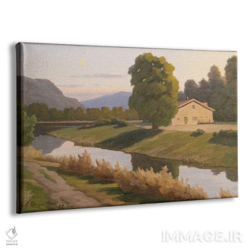 تابلو صبح اثر آندری پینگاچف - نمای پرسپکتیو محصول