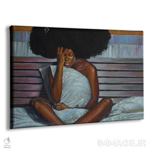 تابلو سلامتی من و من اثر آلو پروسپر - نمای پرسپکتیو محصول