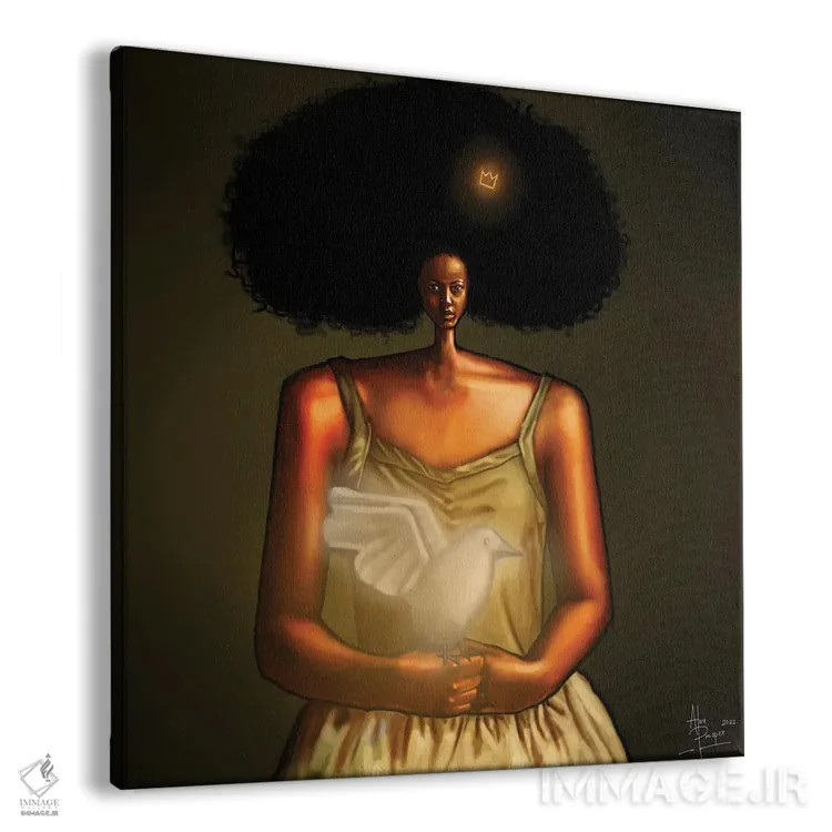 تابلو طرفدار صلح اثر آلو پروسپر - نمای پرسپکتیو محصول