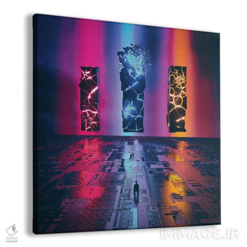 تابلو فوبار ۱۰ هزار (Fubar10K) اثر آدام پریستر - نمای پرسپکتیو محصول