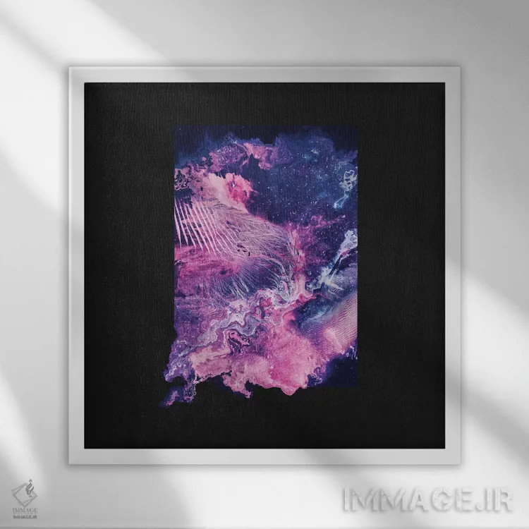 تابلو مقاومت اثر آدام پریستر - نمای قابدار سفید