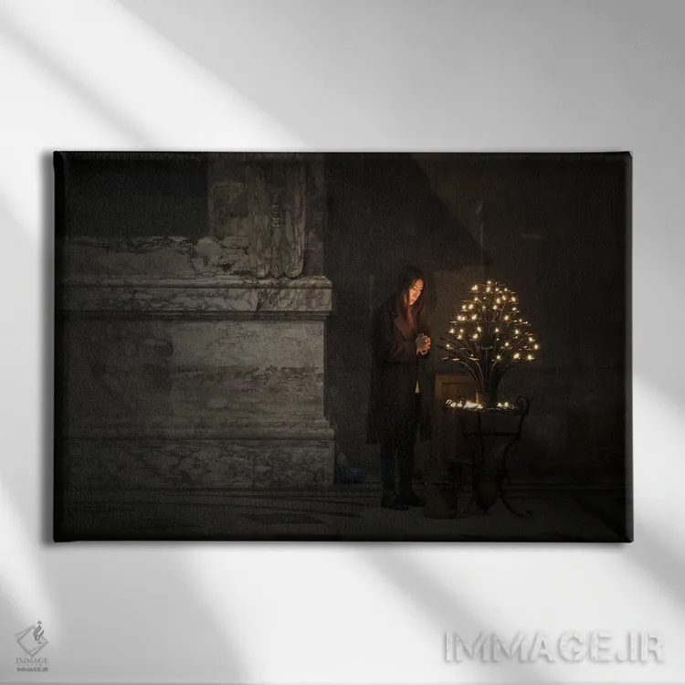 تابلو فلورانس II اثر آلساندرو پاسرینی - نمای روبهرو روی دیوار