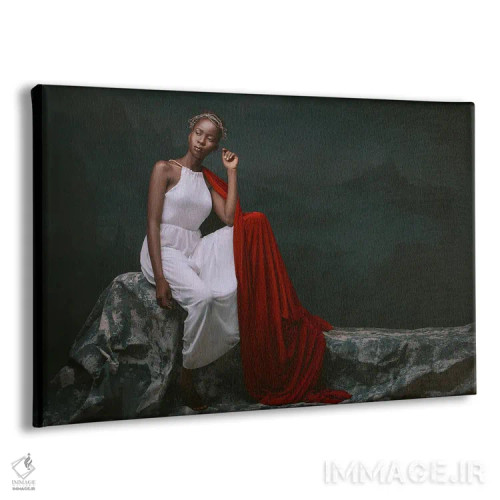 تابلو زیبایی سلطنتی II اثر آدنیران آدسانیا - نمای پرسپکتیو محصول