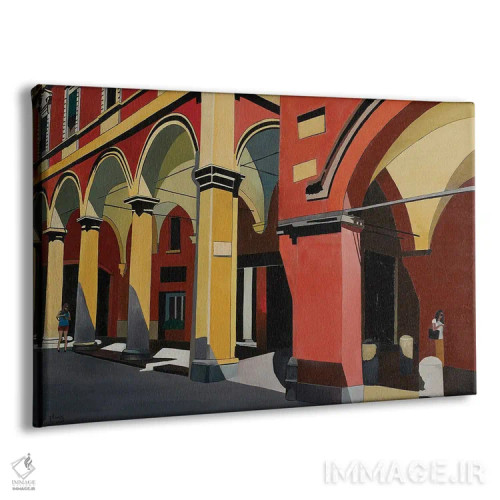 تابلو پیادهروی در بولونیا، ایتالیا اثر آن دو پلنتی - نمای پرسپکتیو محصول