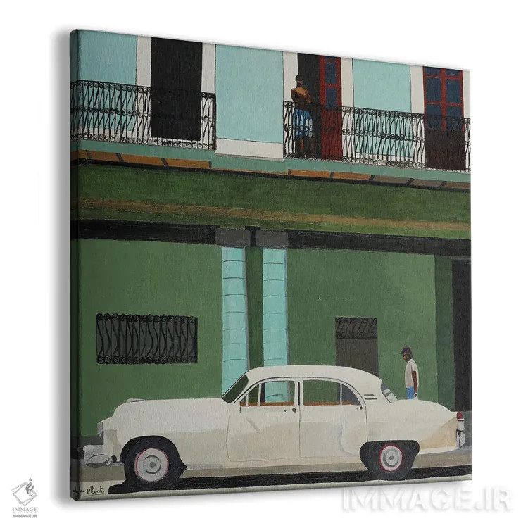 تابلو هاوانای سفید، کوبا اثر آن دو پلنتی - نمای پرسپکتیو محصول