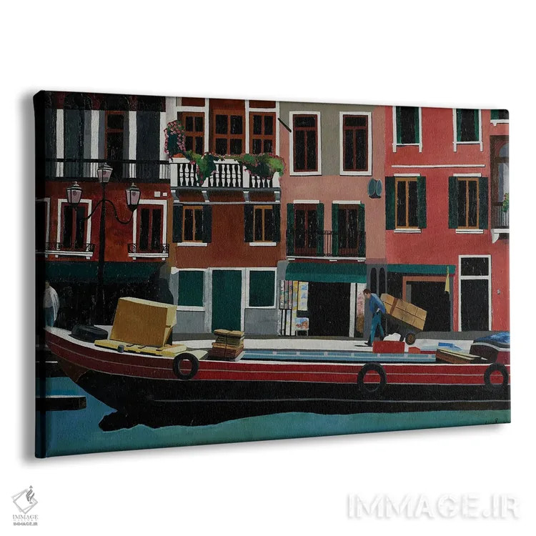تابلو ونیز پرتلاش، ایتالیا اثر آن دو پلنتی - نمای پرسپکتیو محصول