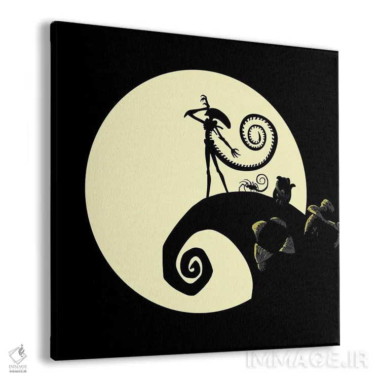 تابلو کابوس موجود فضایی اثر آلبرتو پرز - نمای پرسپکتیو محصول