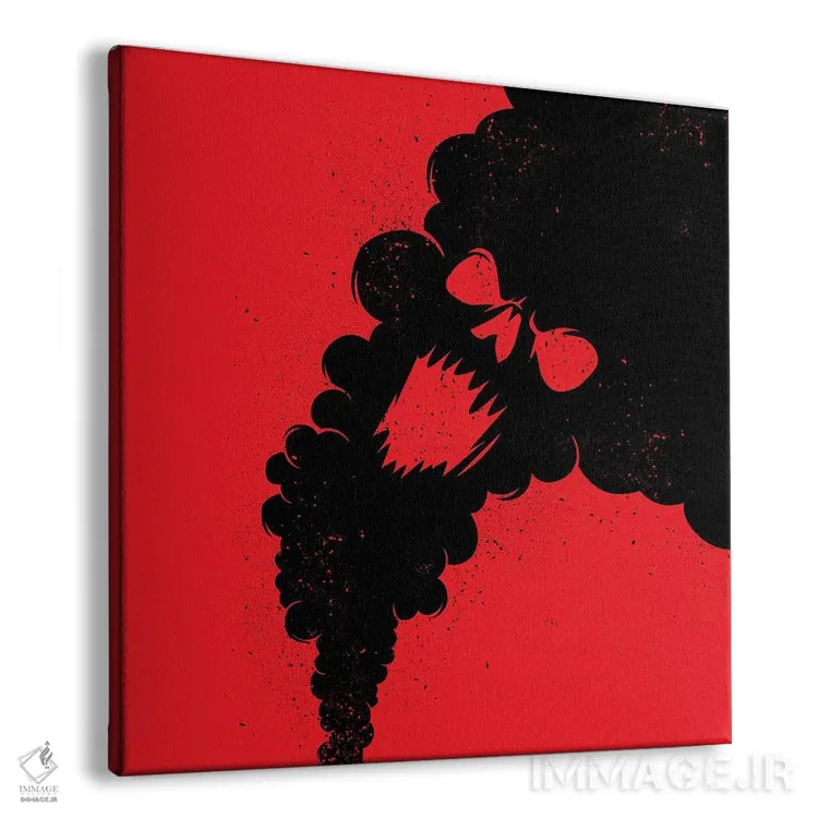 تابلو دود مرده اثر آلبرتو پرز - نمای پرسپکتیو محصول