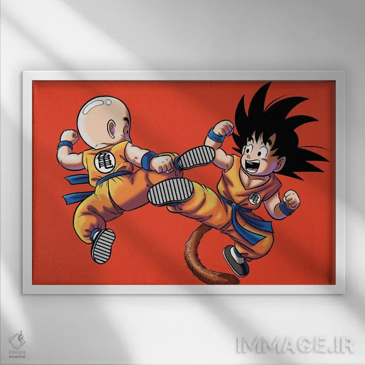 تابلو بچههای مسابقه اثر آلبرتو پرز - نمای قابدار سفید