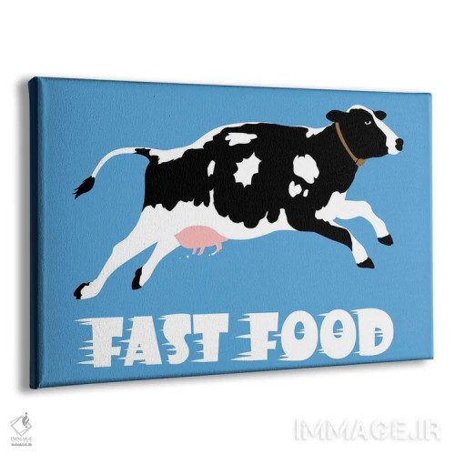 تابلو فستفودها اثر آلبرتو پرز - نمای پرسپکتیو محصول