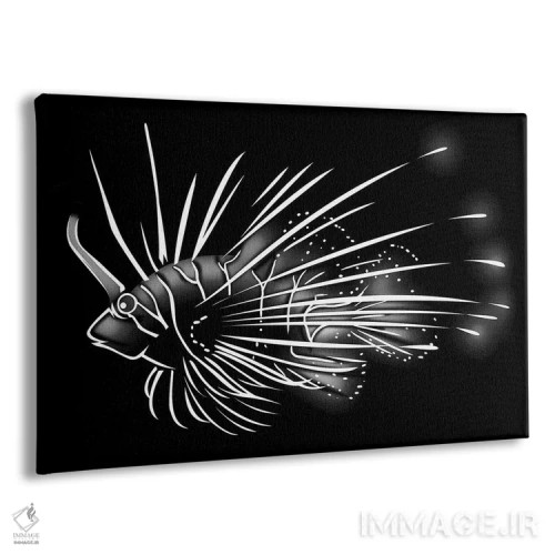 تابلو ماهی شیر اثر آلبرتو پرز - نمای پرسپکتیو محصول