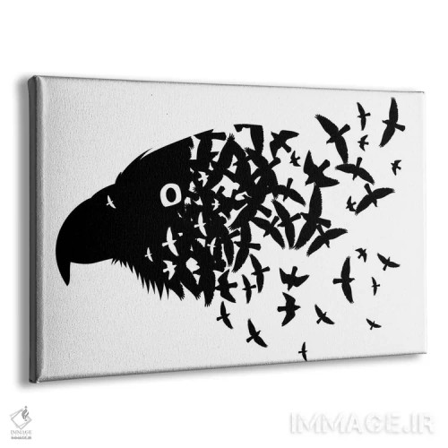 تابلو سر عقابها اثر آلبرتو پرز - نمای پرسپکتیو محصول