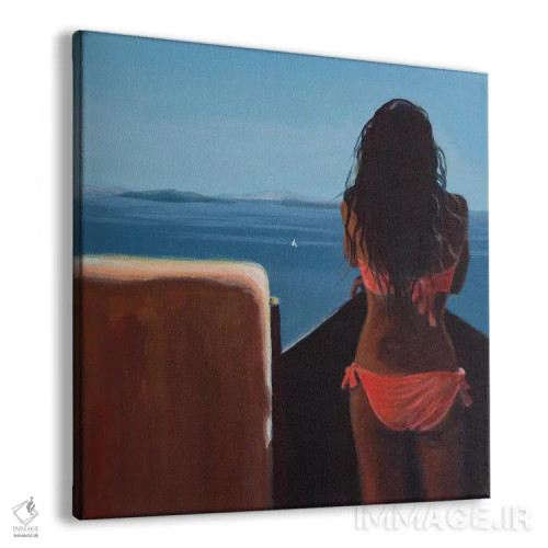 تابلو نئا کامنی (مکان) اثر آنتوان رنو - نمای پرسپکتیو محصول