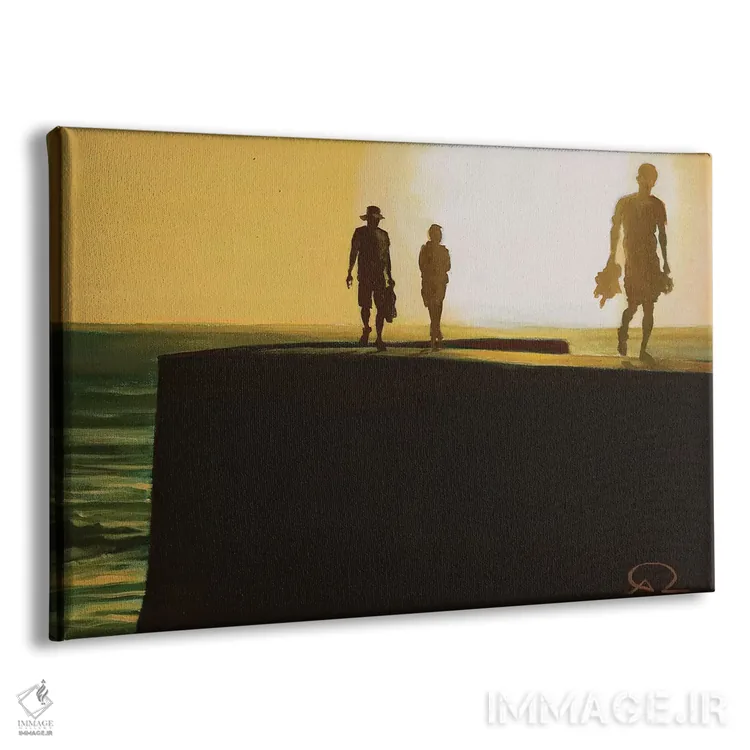 تابلو بازگشت از آلوخرا (اسپانیا) اثر آنتوان رنو - نمای پرسپکتیو محصول