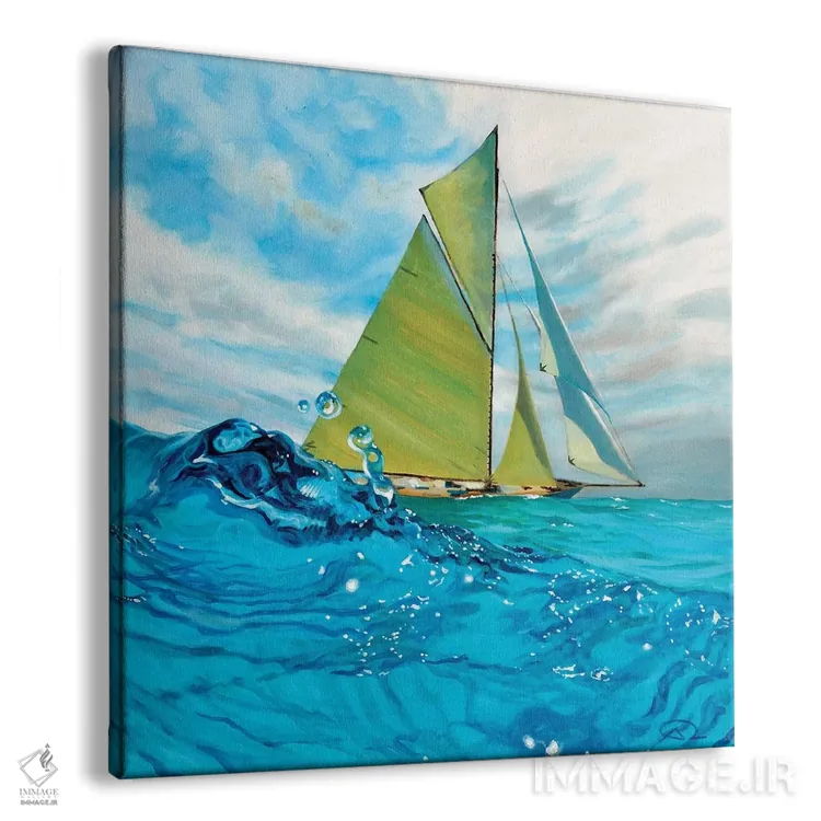 تابلو دید پری دریایی اثر آنتوان رنو - نمای پرسپکتیو محصول