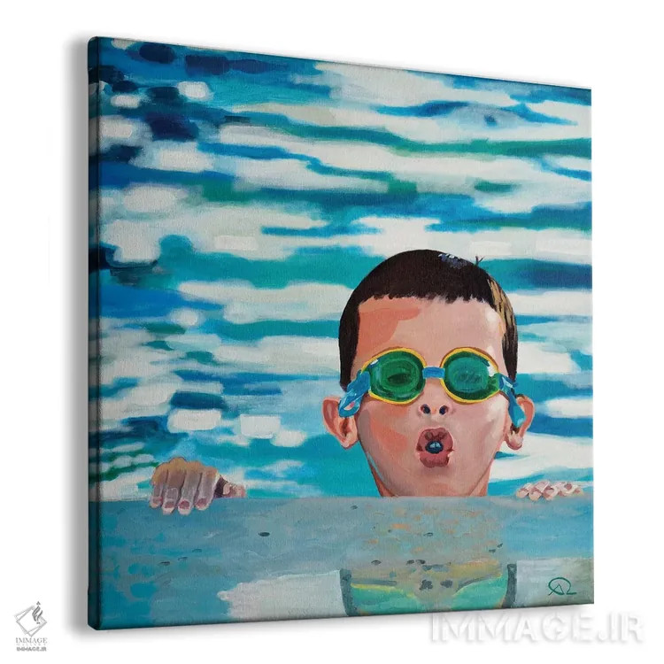 تابلو هوایی اثر آنتوان رنو - نمای پرسپکتیو محصول