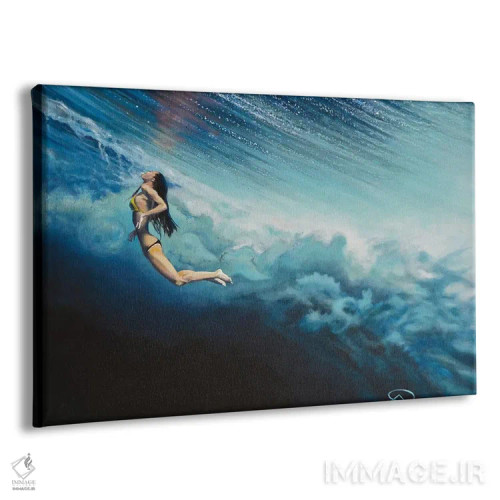 تابلو رقص زیر ابرها اثر آنتوان رنو - نمای پرسپکتیو محصول